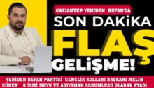 Gaziantepli o isim Yeniden Refah Partisi MKYK üyesi oldu