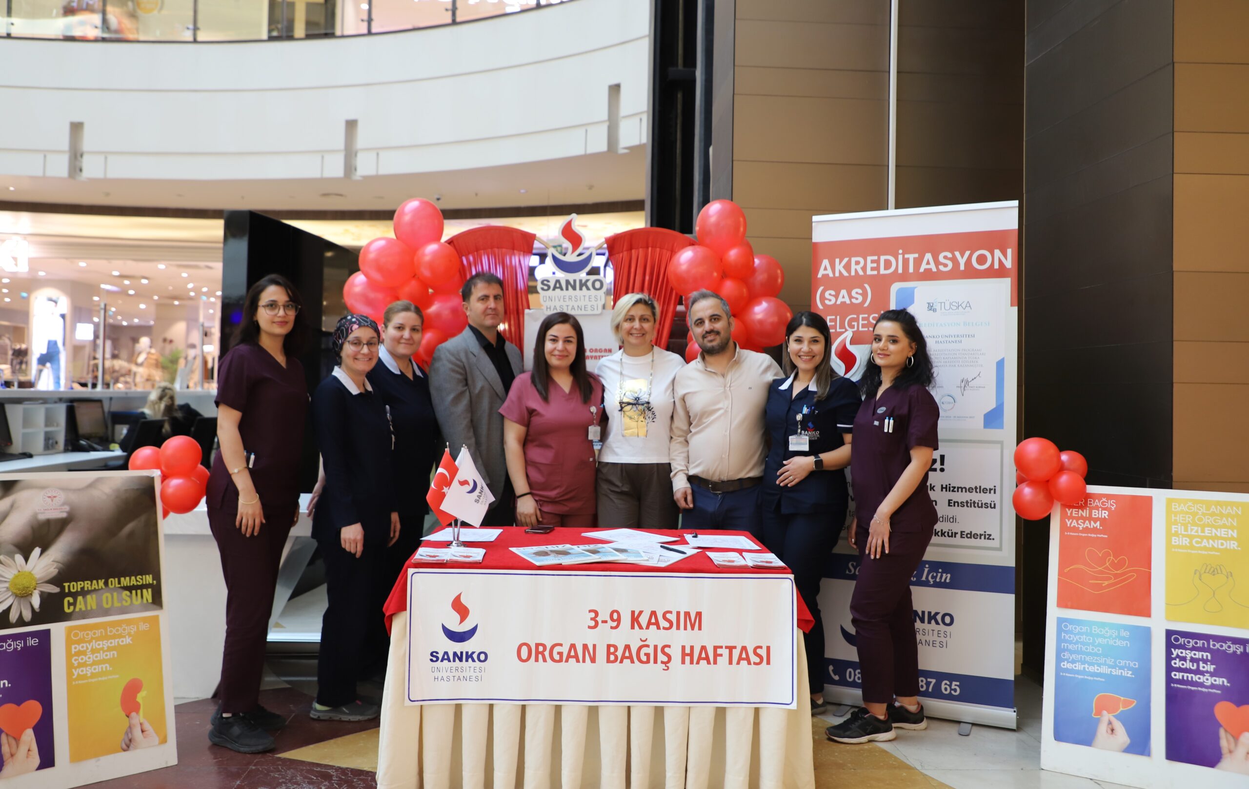 SANKO ÜNİVERSİTESİ TIP FAKÜLTESİ ÖĞR. ÜYESİ PROF. DR. AKDOĞAN: “ETKİNLİKLERİ DÜZENLEME AMACIMIZ ORGAN BAĞIŞI İLE İLGİLİ FARKINDALIĞI ARTIRMAK”