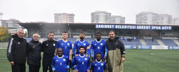 ŞAHİNBEY AMPUTE FUTBOL TAKIMI SEZONA GALİBİYETLE BAŞLADI 5-0